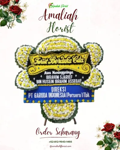 Papan Bunga Duka di Sungaijawi Dalam